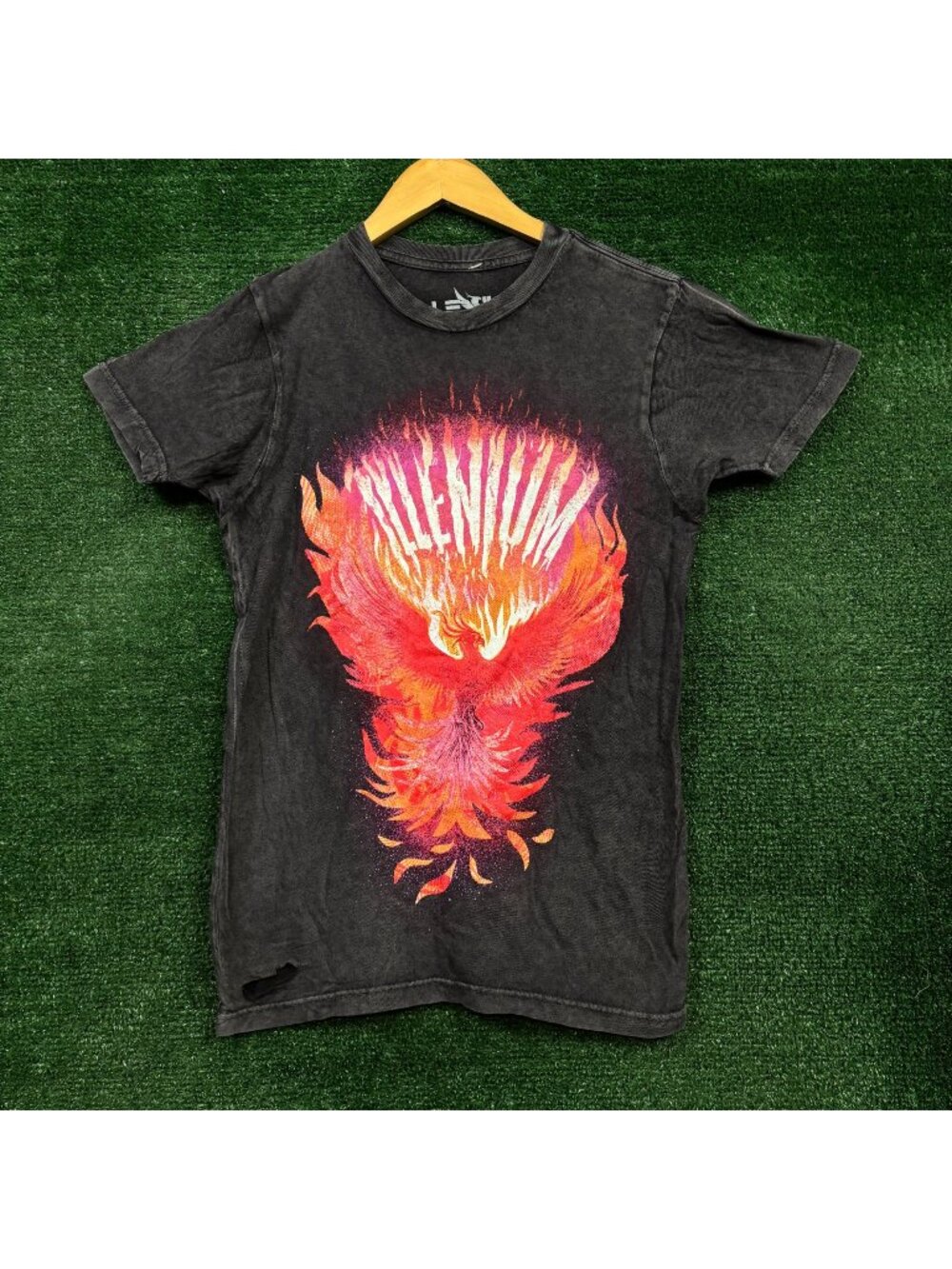 Illenium Phoenix Mineral Wash T-Shirt Size Extra Small